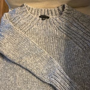 Ann Taylor Gray Sweater -Medium
